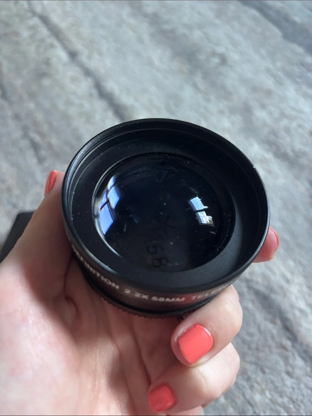 Focus Hi Definition 2.2x58mm Telephoto Lens + Case